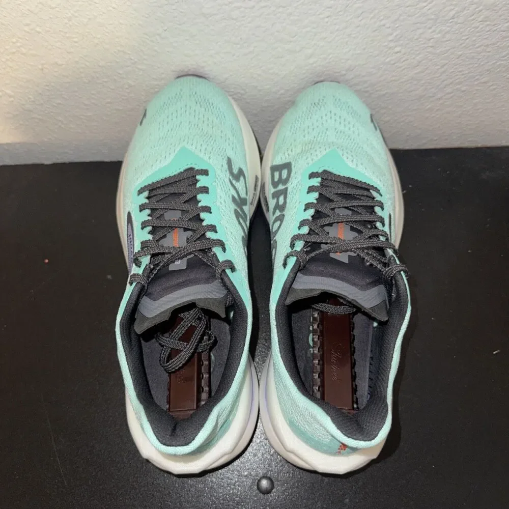 Brooks Hyperion 2 Blue Athletic Comfort Running Shoes Sneakers Women's Size 8 B
